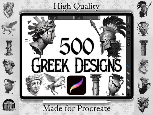 500 griechische Mythologie Design Paket