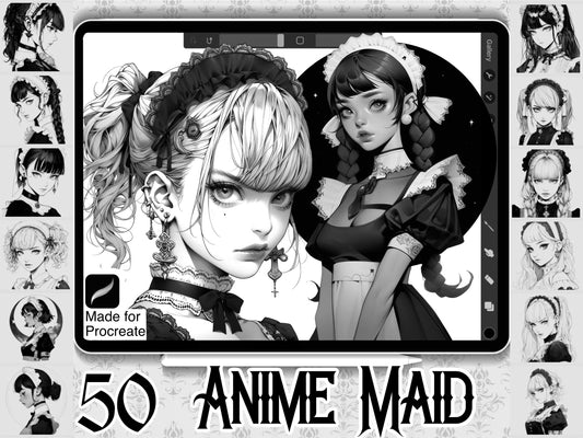 50 Anime Dienstmädchen Designs