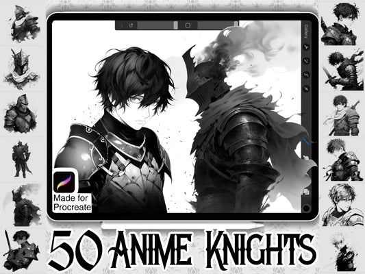 50 Anime Ritter Designs