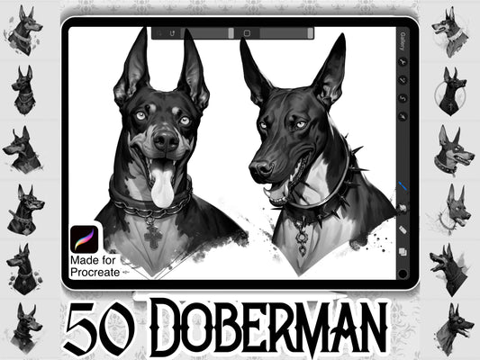 50 Dobermann Designs