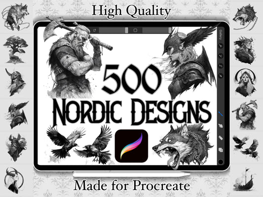 500 nordische Mythologie Design Paket