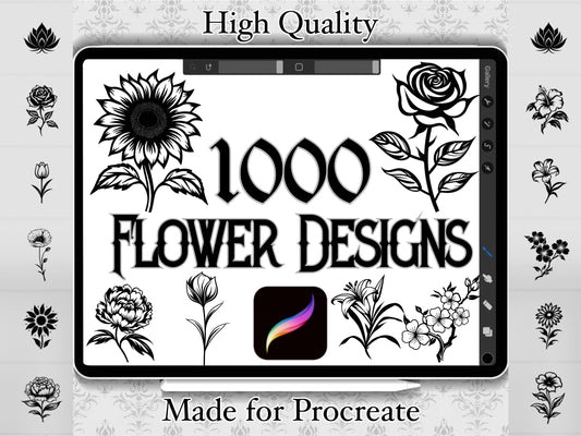 1000 Botanisches Design Paket